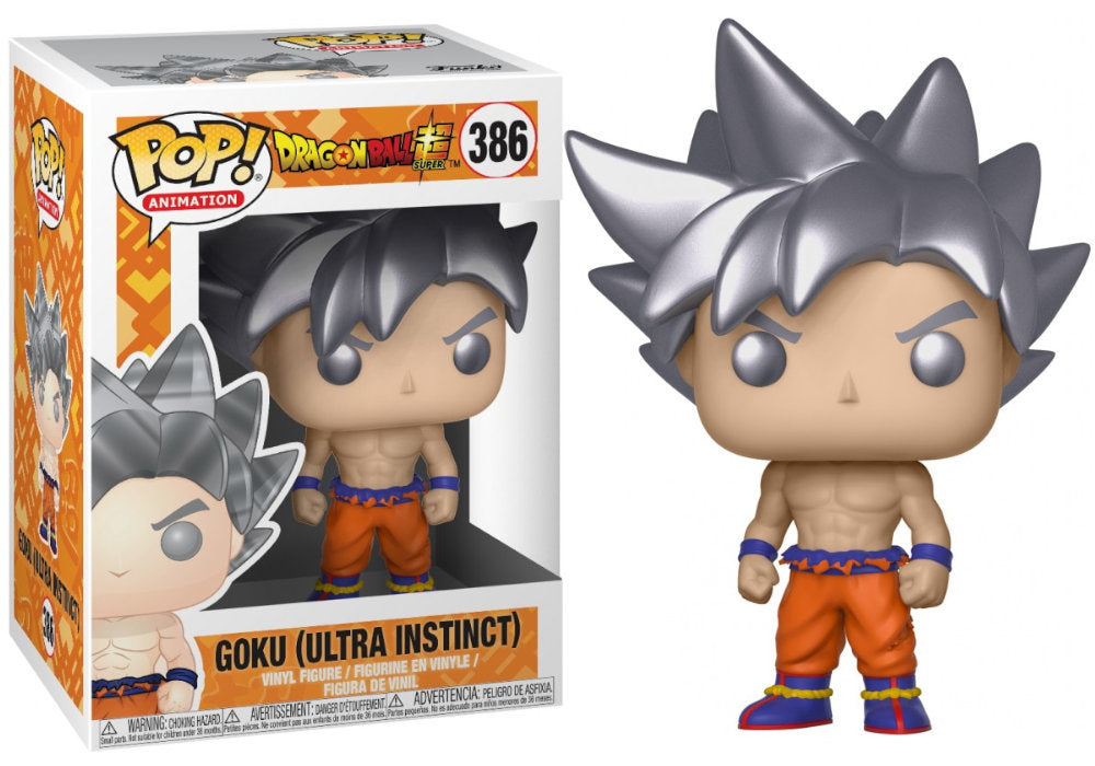 Funko POP! Dragonball Super - Son Goku (Ultra Instinct) #386
