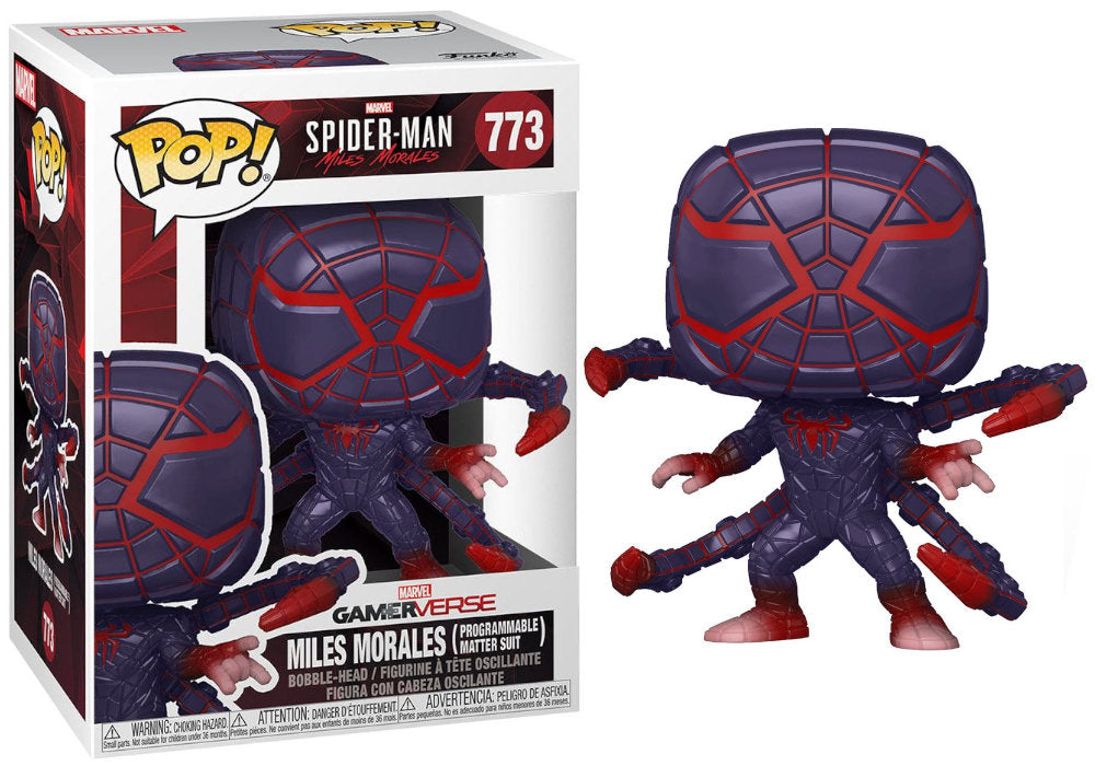 Funko POP! Spider-Man Miles Morales - Miles Morales (Programmable Matter Suit) #773
