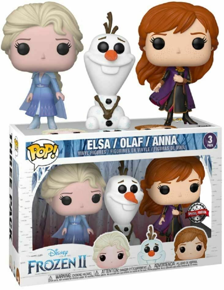 Funko POP! Disney Frozen II – Elsa/Olaf/Anna 3 Pack