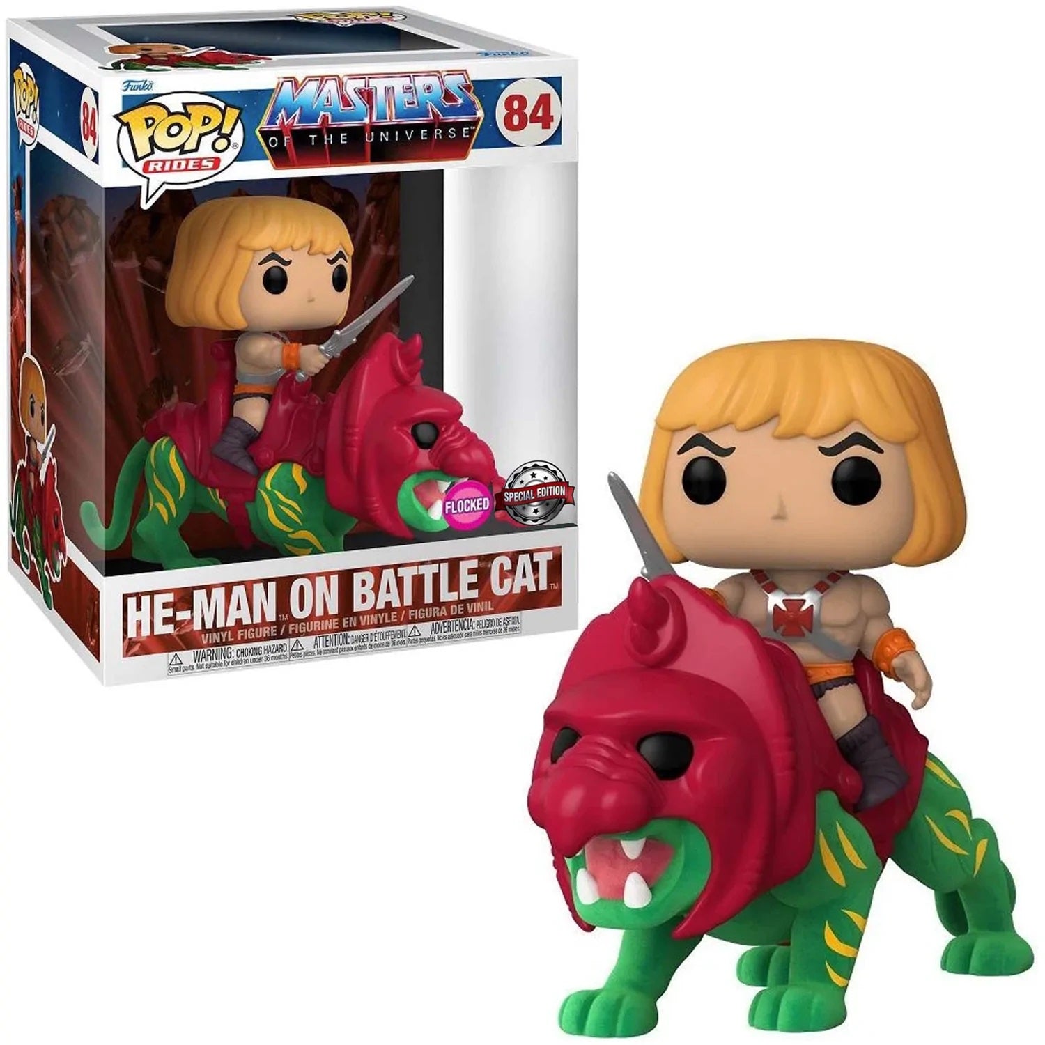Funko POP! Masters of the Universe - He-Man on Battle Cat #84 SPECIAL EDITION