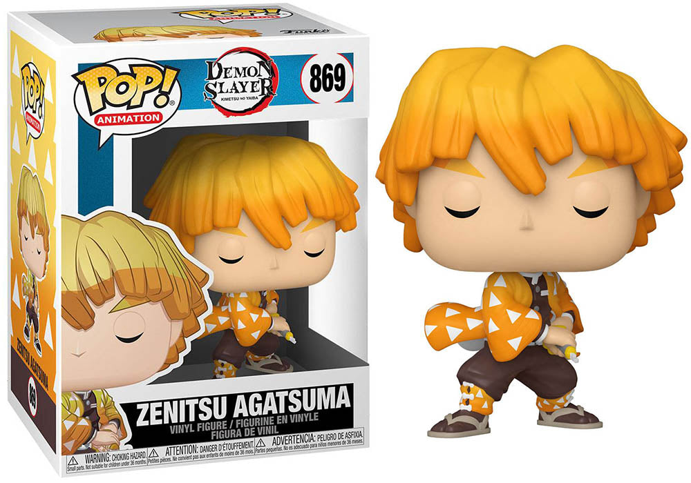 Funko POP! Demon Slayer - Zenitsu Agatsuma #869
