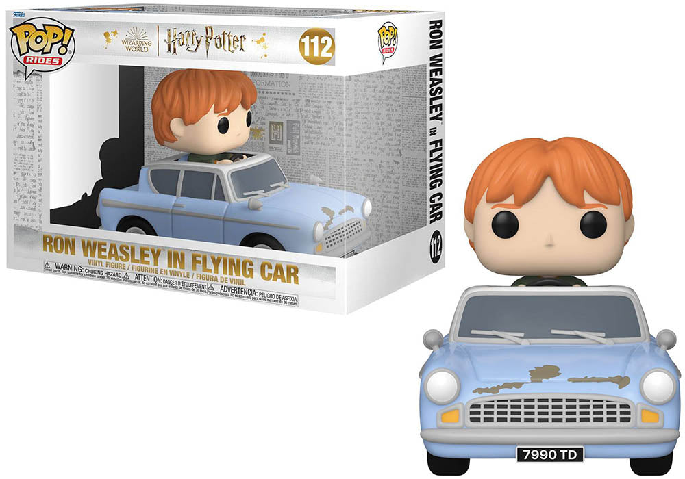 Funko POP! Harry Potter Chamber of Secrets - Ron Weasley in Flying Car #112