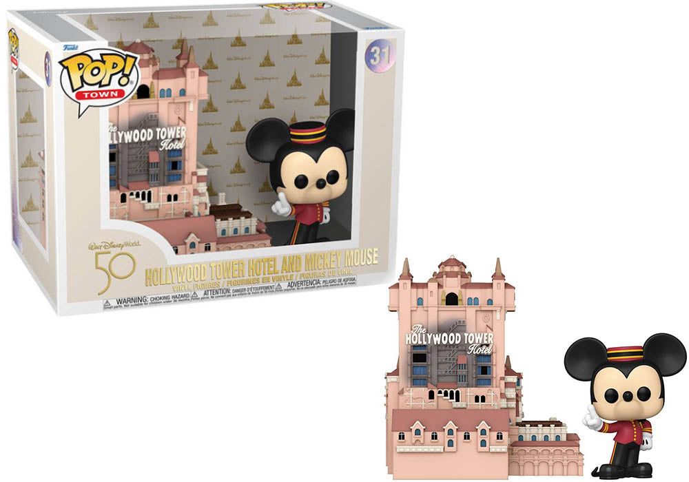 Funko POP! Walt Disney World 50th - Hollywood Tower and Mickey Mouse #31