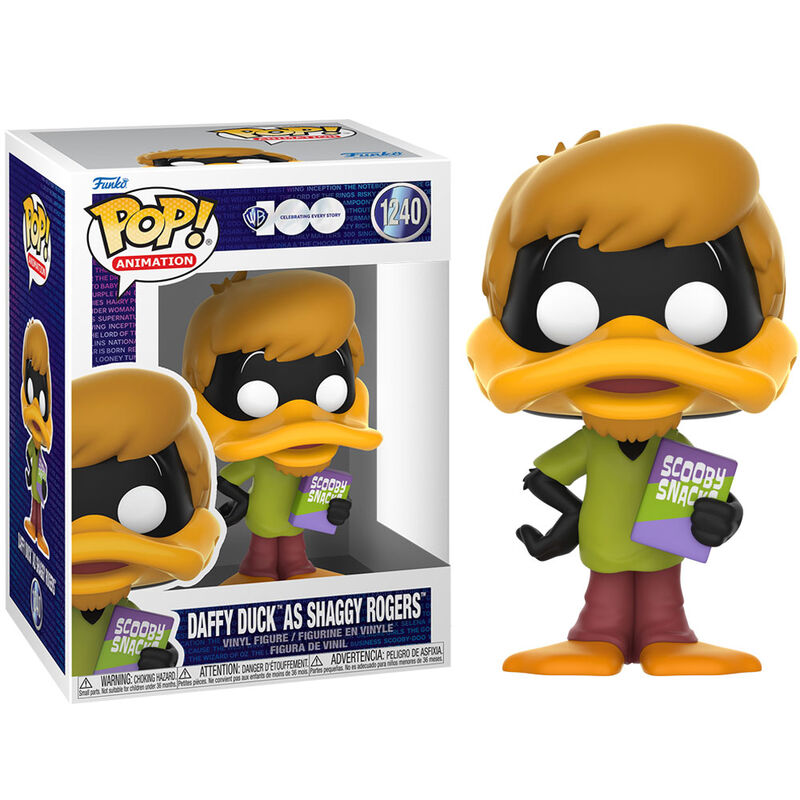 Funko POP! Looney Tunes x Scooby Doo - Daffy Duck as Shaggy #1240