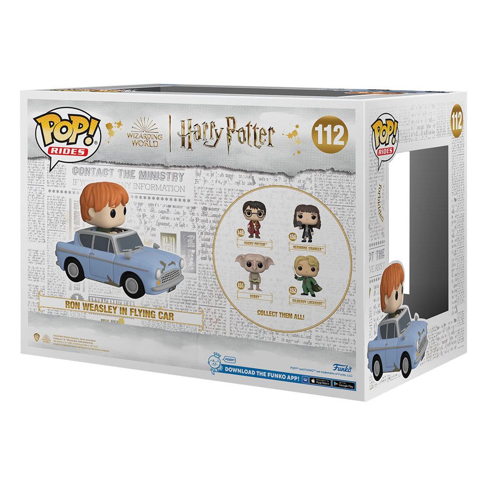 Funko POP! Harry Potter Chamber of Secrets - Ron Weasley in Flying Car #112