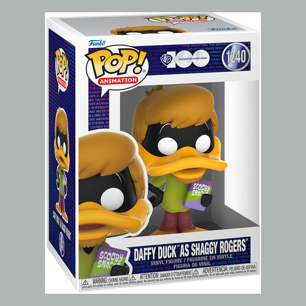 Funko POP! Looney Tunes x Scooby Doo - Daffy Duck as Shaggy #1240