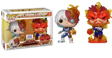 Funko POP! My Hero Academia - Shoto Todoroki & Endeavor 2 Pack