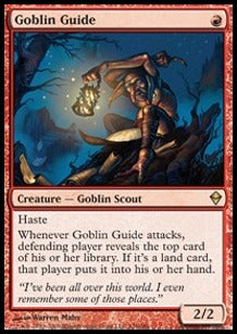 Goblin-Wegefinder ZEN-126 Rare Light Played Deutsch Foil