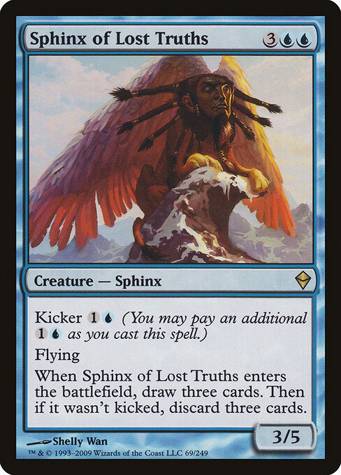 Sphinx of Lost Truths ZEN-69 Rare Excellent Englisch