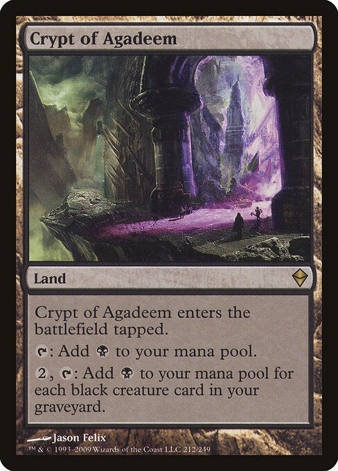Crypt of Agadeem ZEN-212 Rare Good Englisch