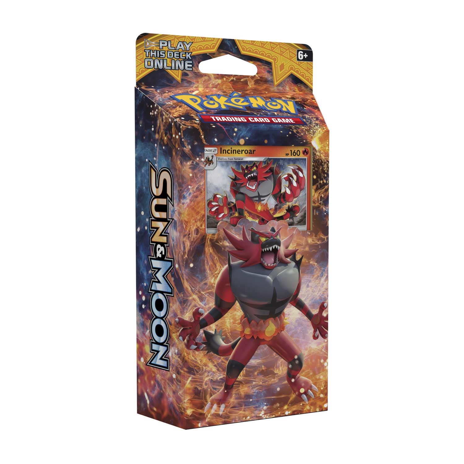Pokémon - Sun and Moon - Theme Deck Roaring Heat - englisch