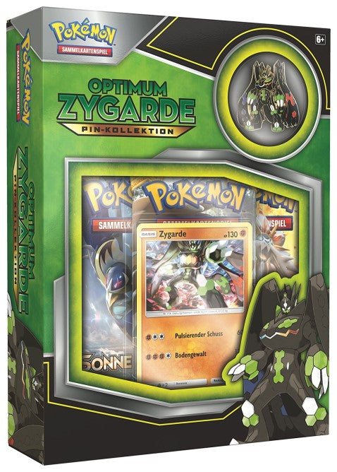 Pokémon Optimum Zygarde Pin-Kollektion - deutsch