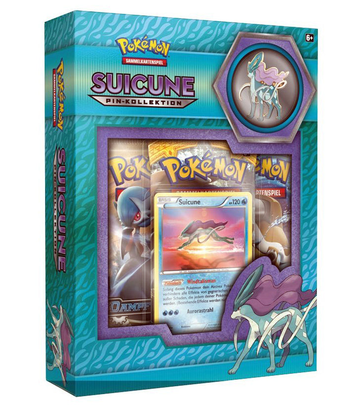 Pokémon Suicune Pin-Kollektion - deutsch