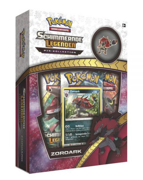 Pokémon - Schimmernde Legenden - Zoroark Pin-Kollektion - deutsch