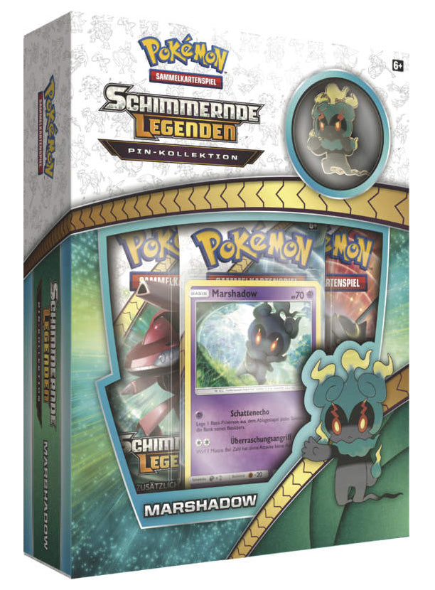 Pokémon - Schimmernde Legenden - Marshadow Pin-Kollektion - deutsch