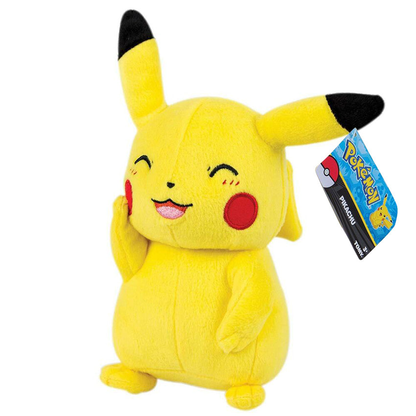 Pokémon Plüschfigur Pikachu (lächelnd) 20cm