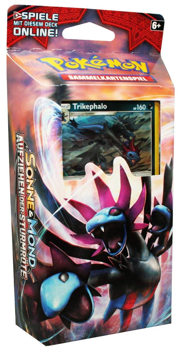 Pokémon - Sonne und Mond - Aufziehen der Sturmröte - Themendeck Dunkelschlund - deutsch