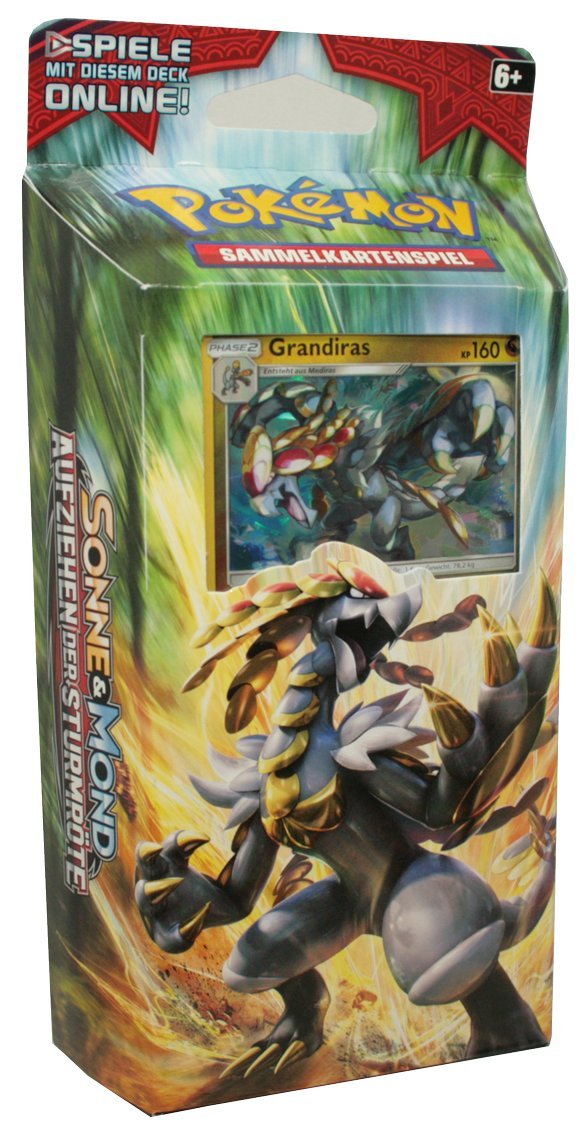 Pokémon - Sonne und Mond - Aufziehen der Sturmröte - Themendeck Donnerrasseln - deutsch