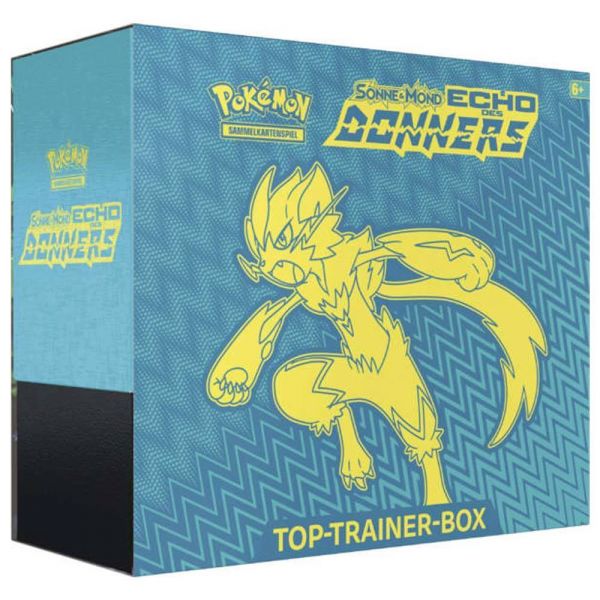 Pokémon Echo des Donners Top-Trainer-Box deutsch