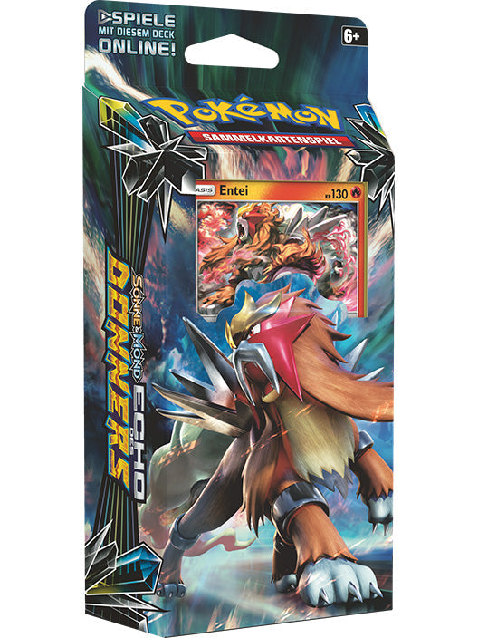Pokémon - Sonne & Mond - Echo des Donners - Lavabrand - Entei -Themendeck - deutsch
