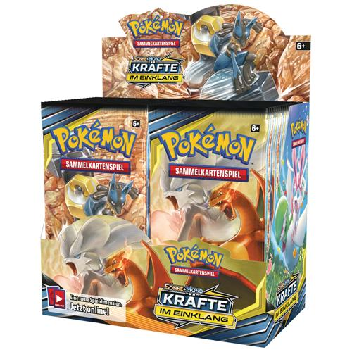 Pokémon - Sonne & Mond SM10 - Kräfte im Einklang Booster Display (36 Booster) - deutsch