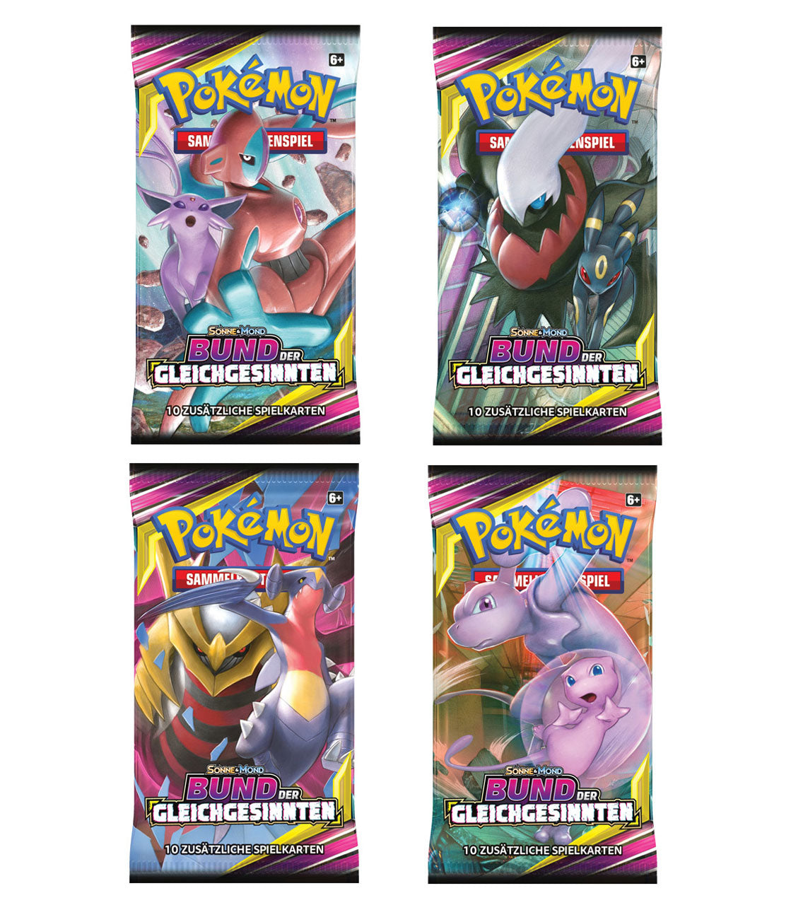 Pokémon - Sonne & Mond SM11 - Bund der Gleichgesinnten - Booster Einzeln - deutsch