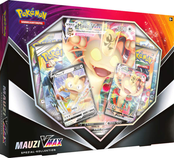 Pokémon - Mauzi VMAX Spezial Kollektion - deutsch