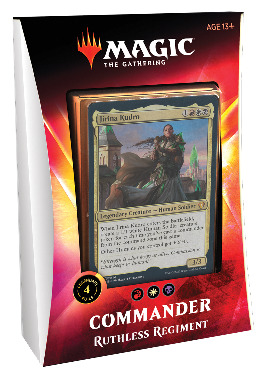 Ikoria: Lair of Behemoths Commander 2020 Deck Ruthless Regiment - EN