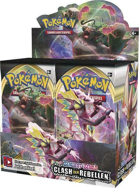 Pokémon - SWSH02 - Clash der Rebellen - Booster Display 36 Booster - deutsch