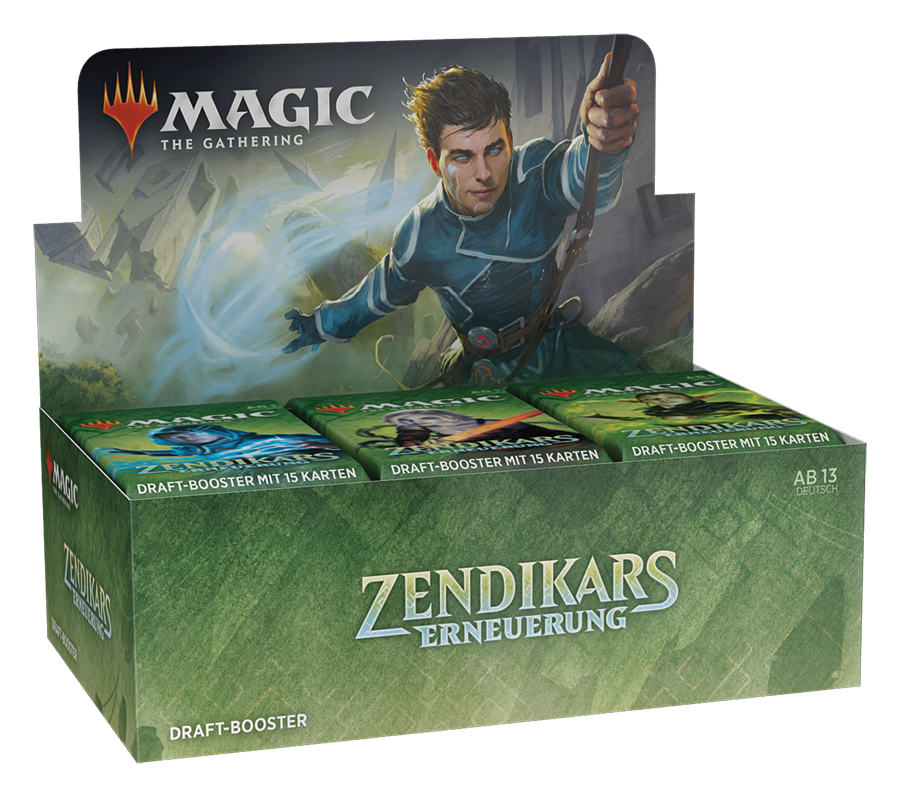 Zendikar Rising Draft Booster Display (36 Booster) - deutsch