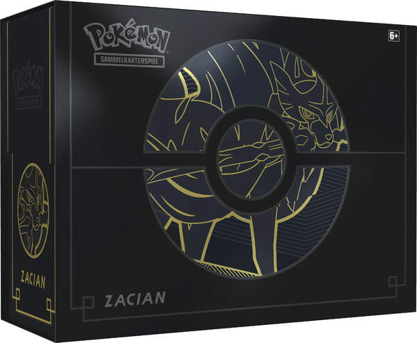 Pokémon SWSH Elite Trainer Box Plus Zacian deutsch