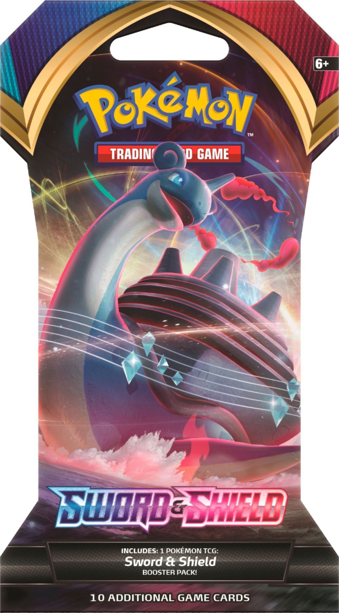 Pokémon SWSH01 Sword and Shield Sleeved Booster englisch