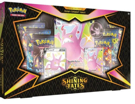 Pokémon SWSH4.5 Glänzendes Schicksal - Premium Box Shiny Crobat-VMAX englisch