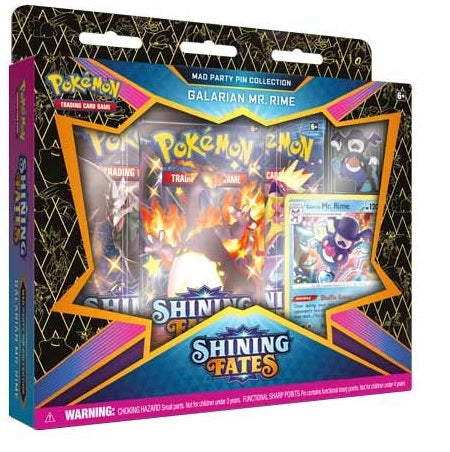 Pokémon SWSH4.5 Shining Fates - Pin Collection Mr.Rime - englisch