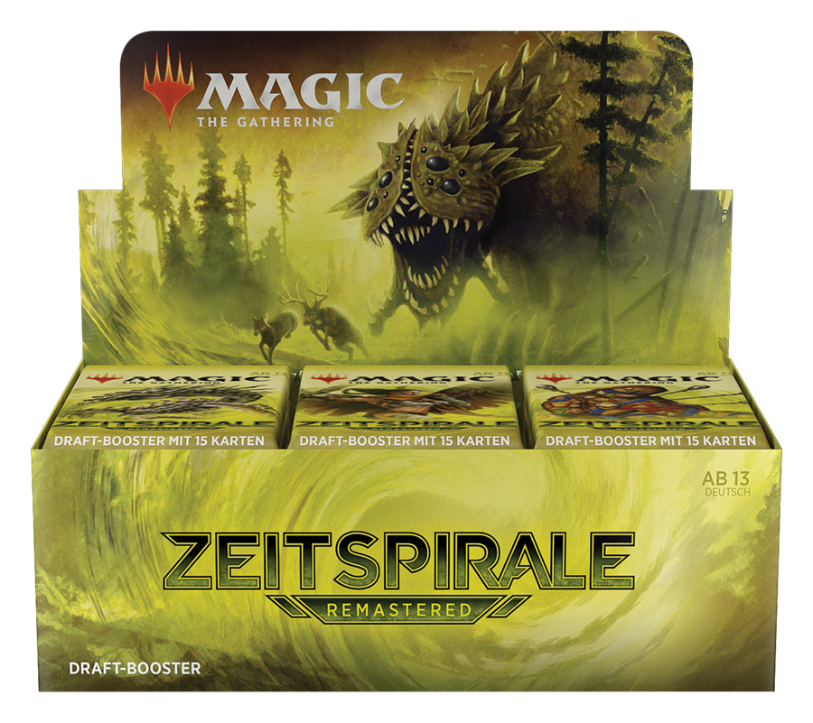Magic: The Gathering Zeitspirale Remastered Display (36 Booster) Deutsch
