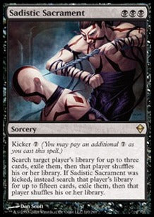 Sadistic Sacrament ZEN-110 Rare Light Played Englisch