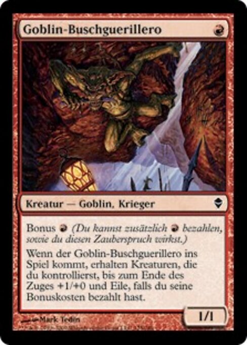 Goblin-Buschguerillero ZEN-125 Common Excellent Deutsch