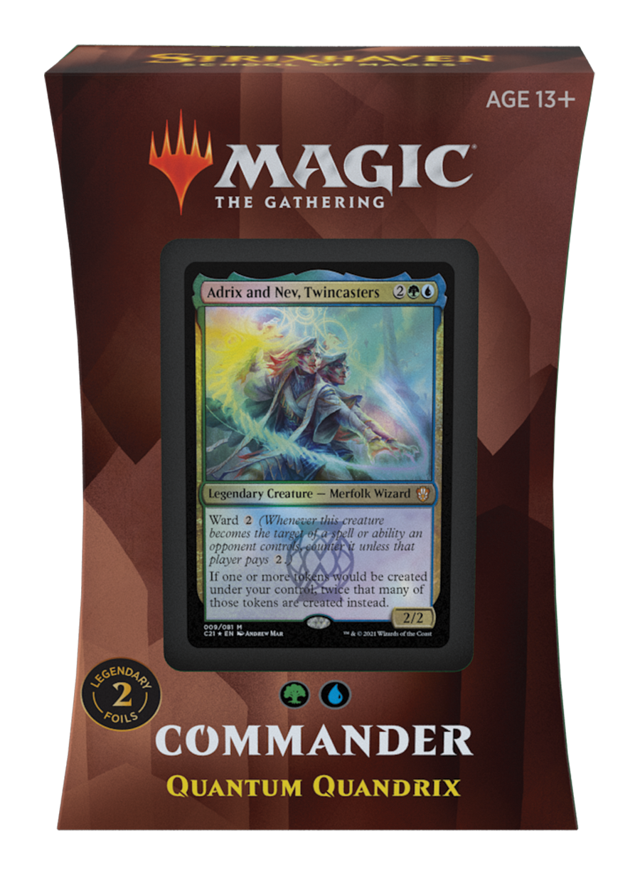 Strixhaven: School of Mages - Commander-Deck - Quantum Quandrix - englisch
