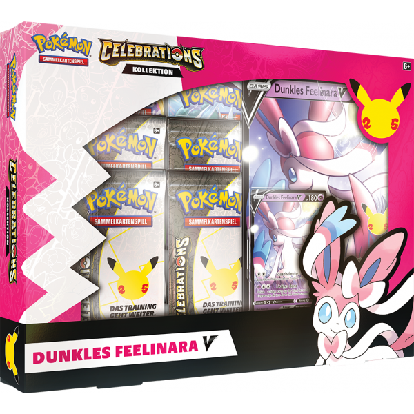 Pokémon Celebrations V-Box - Dunkles Feelinara-V - deutsch