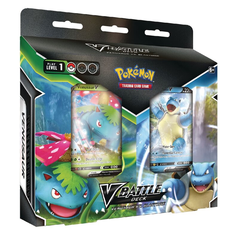 Pokémon: V Battle Deck - Blastoise V / Venusaur V - englisch