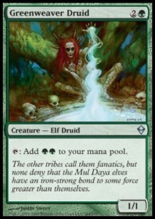 Greenweaver Druid ZEN-164 Uncommon Good Englisch