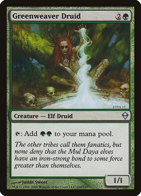 Greenweaver Druid ZEN-164 Uncommon Good Englisch