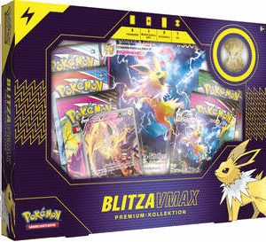 Pokémon Fusions Angriff - SWSH08 - Premium Kollektion - Blitza VMax - deutsch