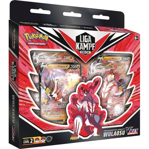 Pokémon - Liga-Kampfdeck - Fokussierter-Angriff-Wulaosu - deutsch