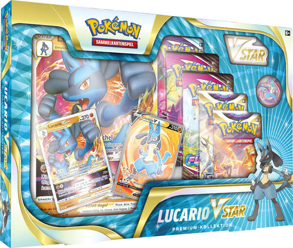 Pokémon - Lucario V-Star Premium-Kollektion - deutsch