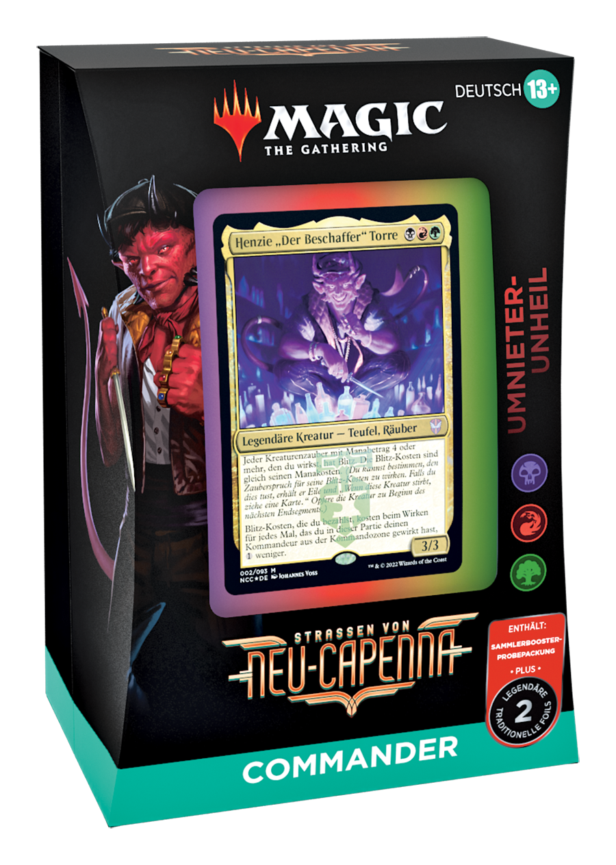 Straßen von Neu-Capenna - Commander Deck - Umnieter-Unheil - deutsch