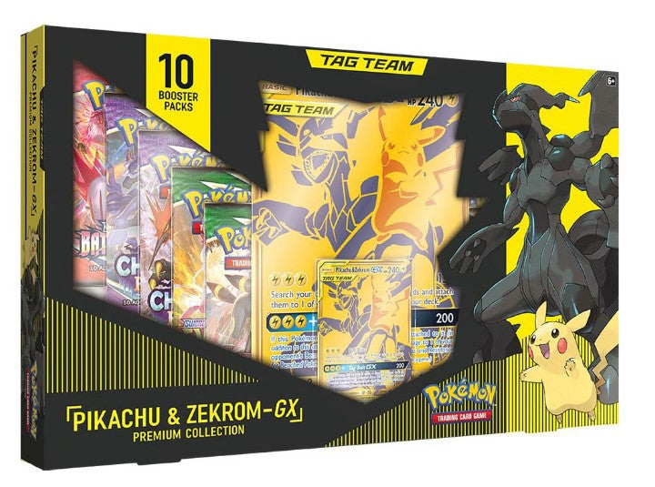 Pokémon - Tag Team Pikachu & Zekrom GX - Premium Collection - englisch