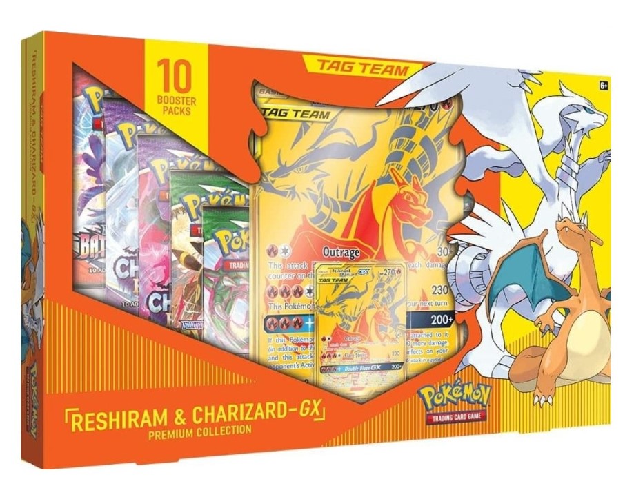 Pokémon - Tag Team Reshiram & Charizard GX - Premium Collection - englisch