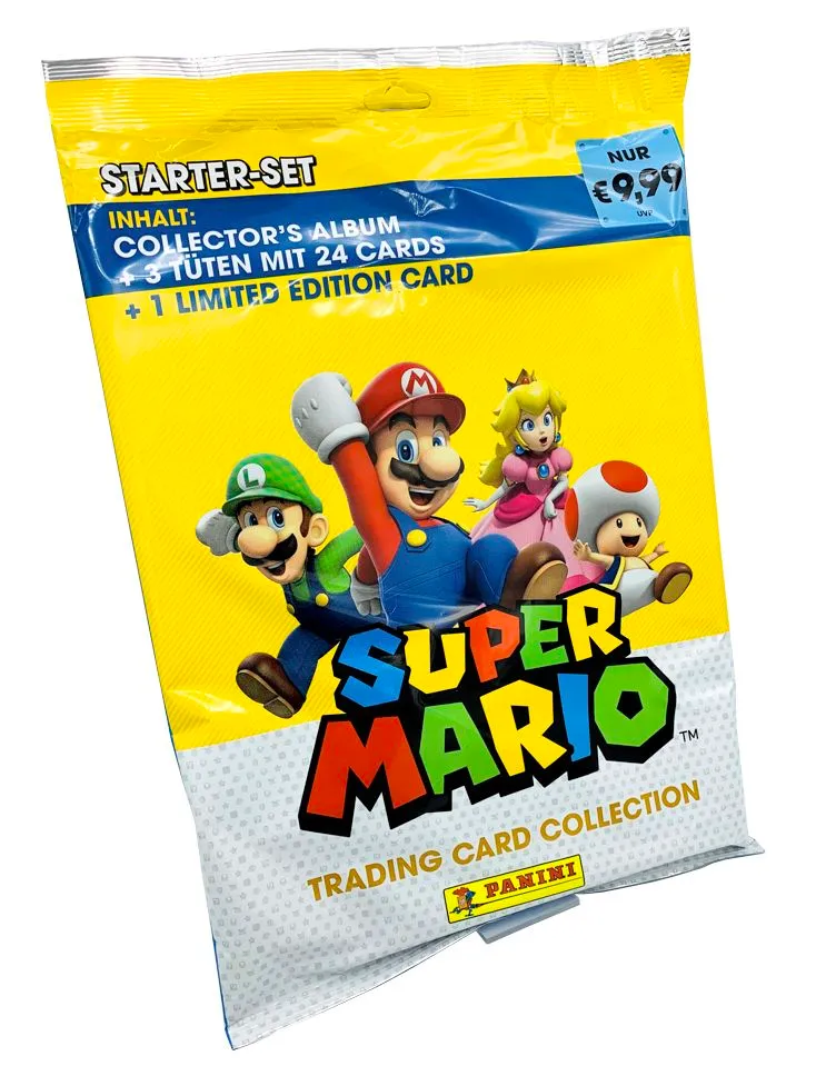 Super Mario Trading Cards - Starterset