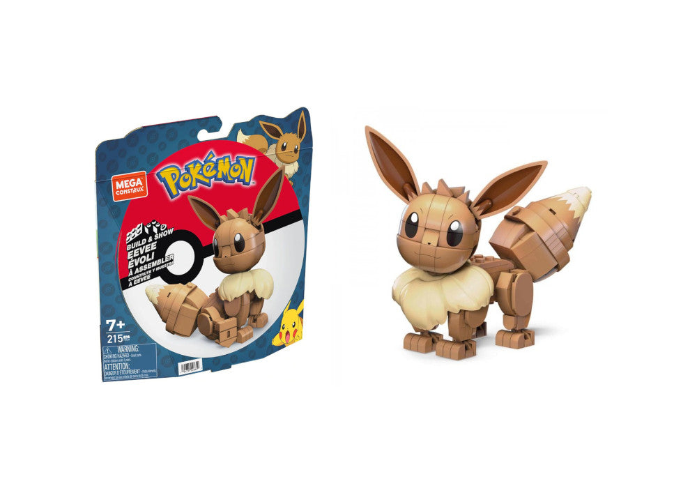MATTEL Mega Construx Pokémon Build & Show Eevee (Evoli)